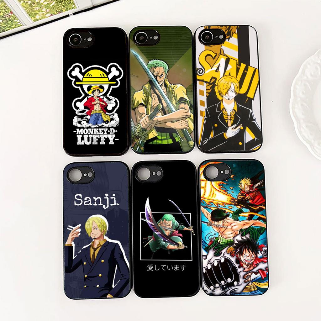 Cover for Apple iPhone 17 16 14 15 Plus Pro Max 16E ProMax + 15Plus 15+ 16+ Phone Case Sanji Roronoa Zoro One Luffy Pieces