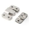 10pcs Heavy Duty Stainless Steel Wall Hook For Home Office Strong Load Capacity Mounting Bracket Hanging Buckles