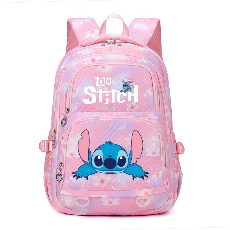 Cute Cartoon Print Large Capacity Primary And Secondary School Schoolbag Trendy Backpack Lightweight Fashion Backpack