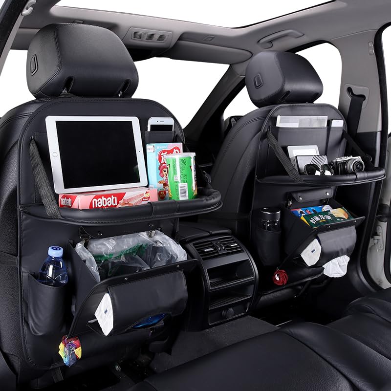 Car Seat Kick Car Seat Rear Seat Hidden Trash Table Large Capacity Trash Pocket, Guard, Storage, Back, Storage, Storage, Can, Function, Children's