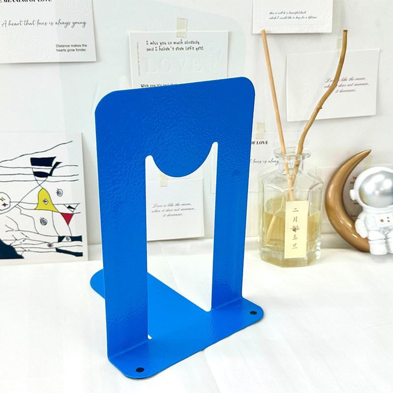 Steel Bookends: Thick, Stable, Large Book Clips for Library Use