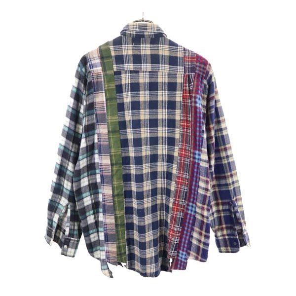 Rebuild by Needles Made In Japan Check Pattern Long Sleeve Shirt S Men's Used