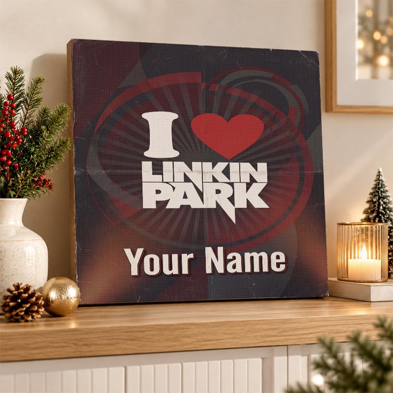 Linkin Park Custom Name Text 5D Diamond Painting Kit DIY Full Drill Diamond Art Decoration