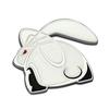 3D Metal Cute Rabbit Car Sticker Logo Emblem Badge Decal Car Styling DIY Decoration