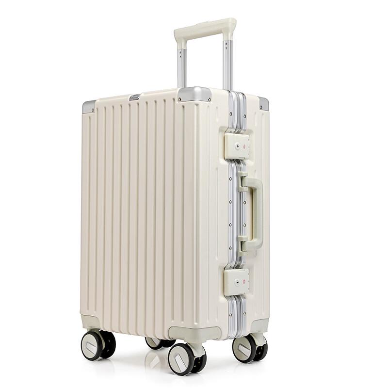 Tuborly 20-inch Aluminum Frame Hardside Carry-on Luggage