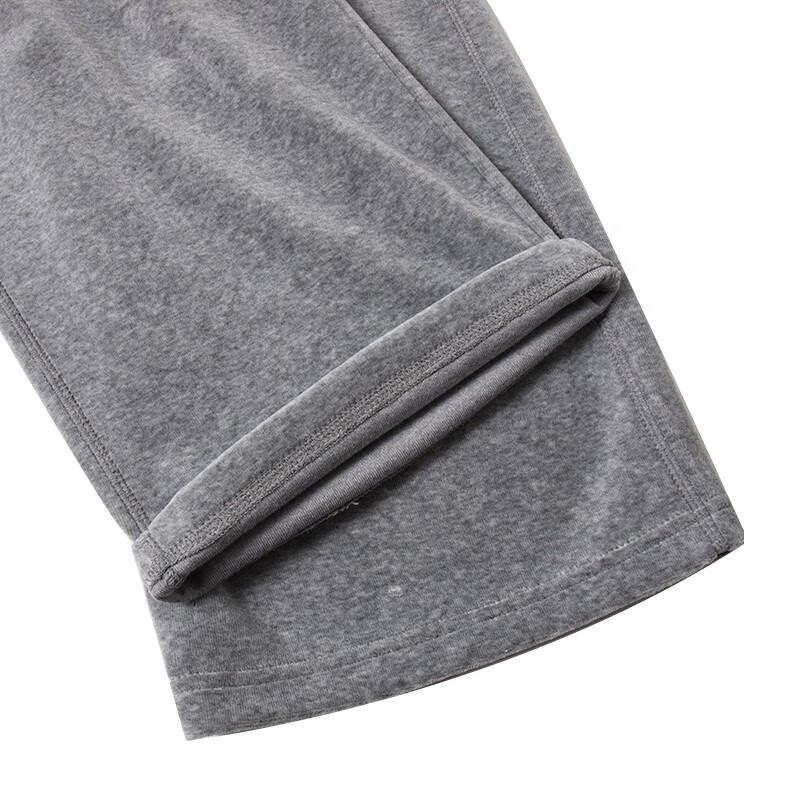New MLB Casual Pants Unisex Dark Heather Gray 3FPTB0224-43MGD