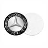 4Pcs Car Wheel Center Hub Cap 56mm Emblem Decal Wheel Sticker for Mercedes Benz AMG W108 B/C Class C200L GLC GLE CLA W205 W204