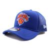 New Era Mesh Cap 9FORTY New York Knicks NBA TRUCKER MESH CAP BLUE NEW ERA NEW YORK KNICKS SNAPBACK 940 Hat AF A-FRAME A-Frame [Used]
