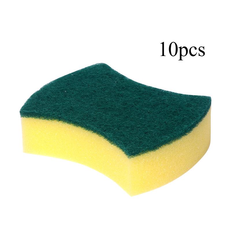 3/5/10 Pcs Highly Absorbent Cleaning Sponges Dish Washing Magic Clean Pot Rust Stain Sponge Brush Kitchen Grease Cleaner Household Tools