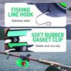 Fishing alarm with LED light, 2025 new high-sensitivity electronic fishing alarm indicator, rod bite bell sound detection
