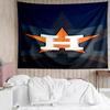 1PC Houston basketball Graffiti Art Quick-Dry Tapestry, Unique Design Tapestry, Suitable for Bedroom,Livingroom, Playroom,Heartwarming Holiday Gifts