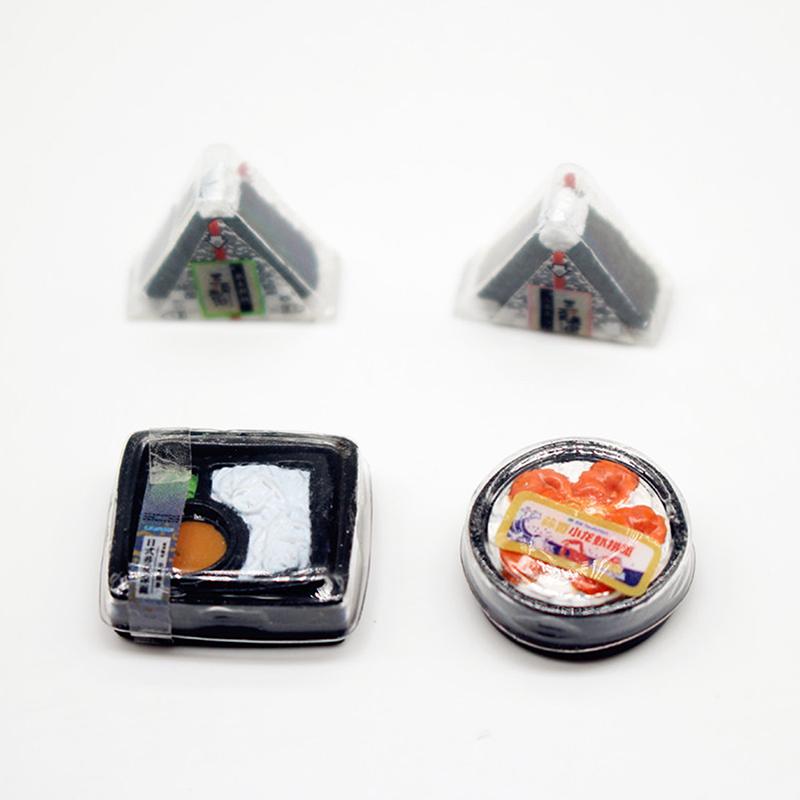 Trendy Doll House Mini Japanese Sushi Bento Bento Box Simulation Food And Play Accessories