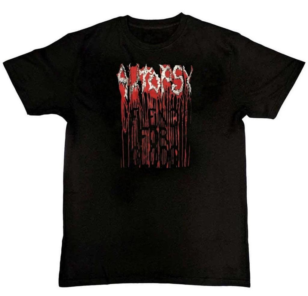 Autopsy Band Fiend for Blood Album Graphic Mens T-Shirt