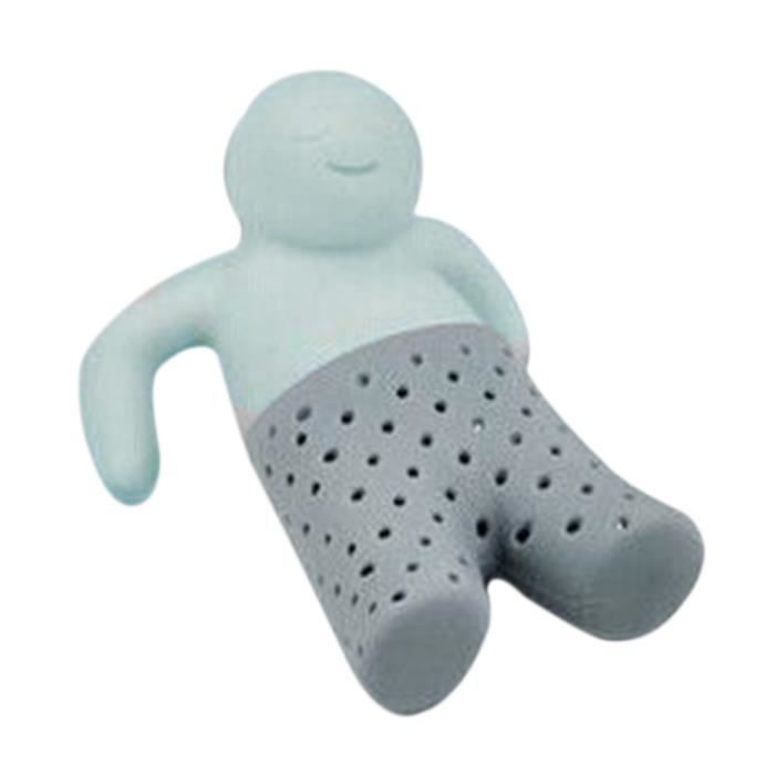 Memeda® Niedlicher Nützlicher Tee-Infuser Sieb für Kräuter aus elastischem Gummi
