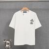 DT83 CHROME HEARTS Sommer Neu Hohe Qualität Baumwolle Rundhals Locker Große Größe Herren und Damen T-Shirt Partner T-Shirt