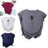 Women's Bee Printed Crew Neck T-shirts Featuring Soft Cotton Fabric For Comfort