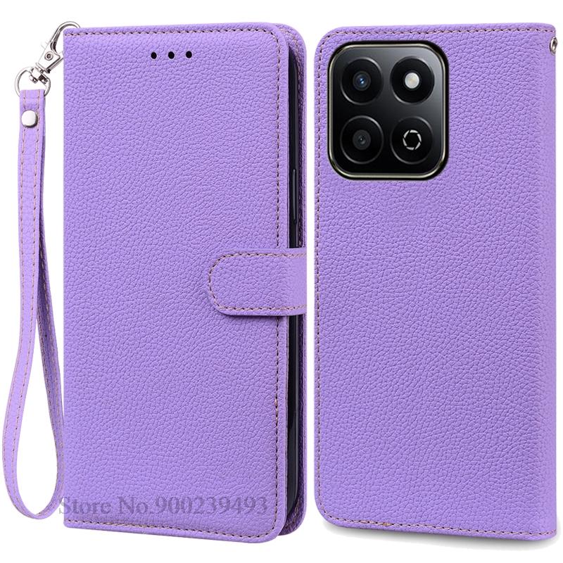 For Honor X7C Case Leather Flip Wallet Cover For Honor X7C Case Phone Covers For Honor X7 C Silicone Cover Coque Fundas Etui