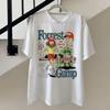 Forrest Gump Film Grafik T-Shirt Herren Vintage Kurzarm Baumwoll T-Shirt