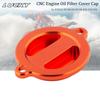 CNC Billet Ölfilterdeckel für KTM EXC 450 500 SXF 690 990 1050 1190 1290 SMC ENDURO Aadventure Duke RC 125 200 390
