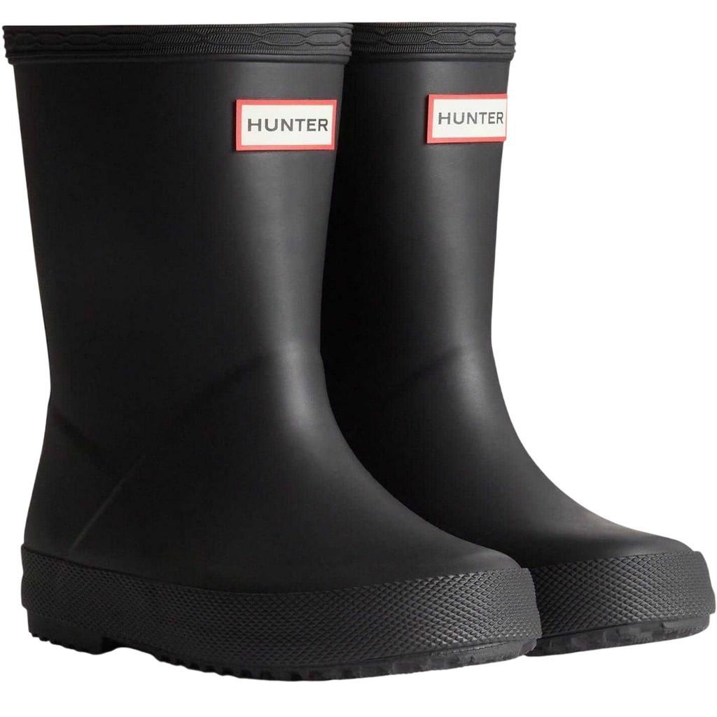 Hunter Childrens/Kids Flatform Wellington Boots