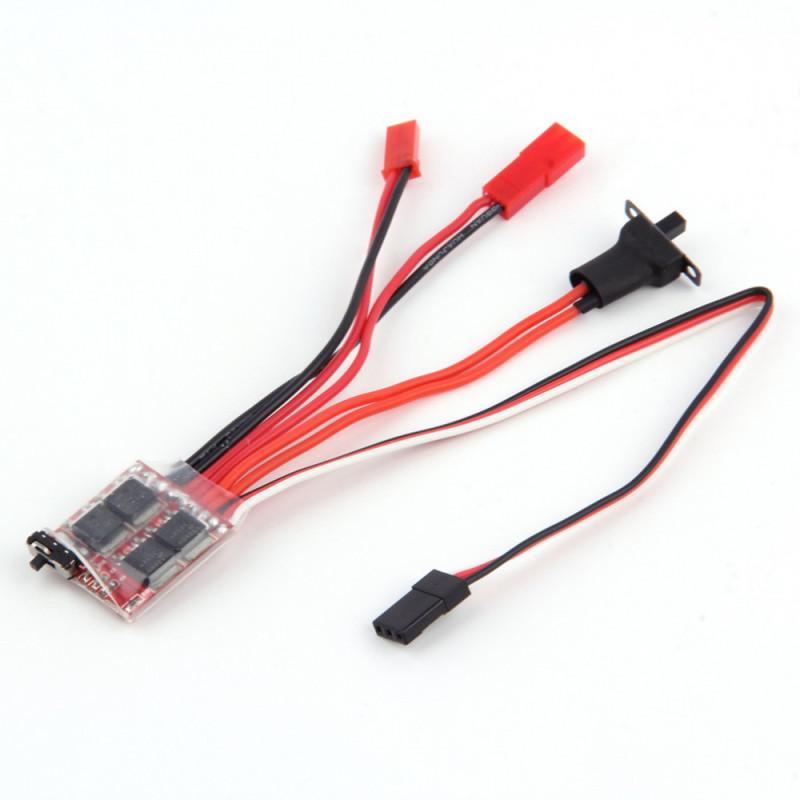20A 30A Mini Brush ESC Brake 1/16 1/18 1:16 1:18 for Climbing RC Car Ship Tank Mini 4wd WPL Car