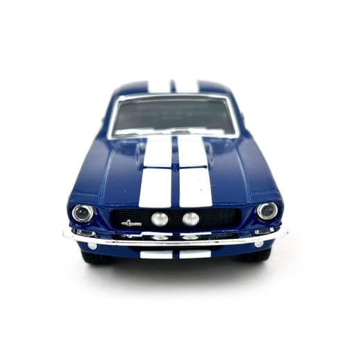 (Blue) - Scale 1/38 1967 Ford Shelby Mustang GT-500 Diecast Car Blue