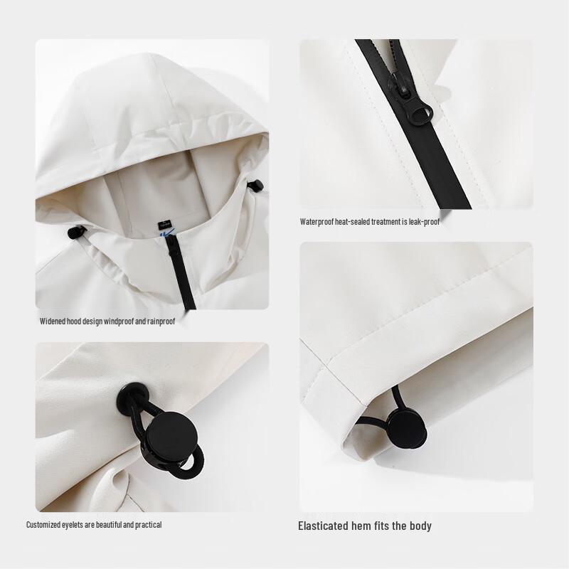 Warrior Men's Windproof Hooded Outdoor Jacket