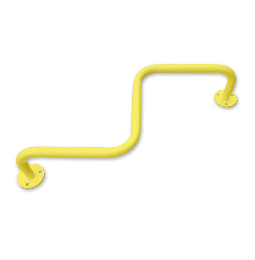 Curved Ceiling Pull-up Bar Yellow