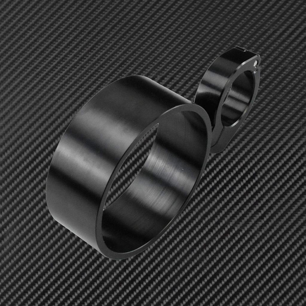 Motorcycle Speedometer Ring Side Mount Relocator Bracket Clamp Fit for Harley Dyna 1993-2005 Sportster XL883 X1200 1993-2023 Black