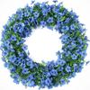 Realistische künstliche Pflanzen mit Plastikblumen, 1,8 Meter, Simulationspflanze, Hängedekoration für Kaminsimse, Wand