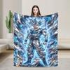 D-Dragons Ball Anime Flannel Blanket  Super Soft Throw Blanket for Home Decor Decorative Street Trend Bedspread Sofa Bed Cover