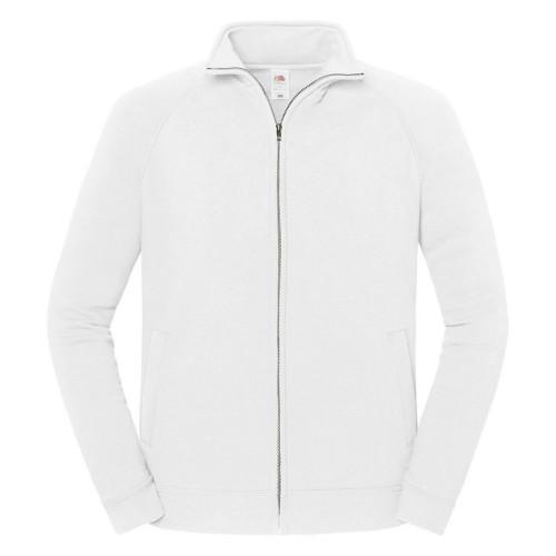Fruit of the Loom Mens Iconic Premium Plain Sweat Jacket