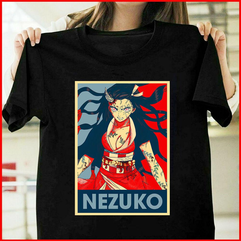 

Распродажа, ретро Nezuko, аниме, убийца демонов, манга, аниме, футболка унисекс