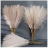 5/10/20PCS Fluffy Pampas Grass Boho Decor Artificial Flower Fake Plant Reed Simulated Party Wedding Home Decoration 42CM 5