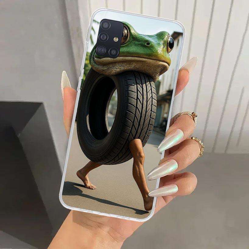 Italian Brainrot Animals Phone Case for Samsung Galaxy A52 A42 A32 A22 A12 A02S A72 A51 A50S A41 A31 A21S A71 A40 A30S A20S A10S