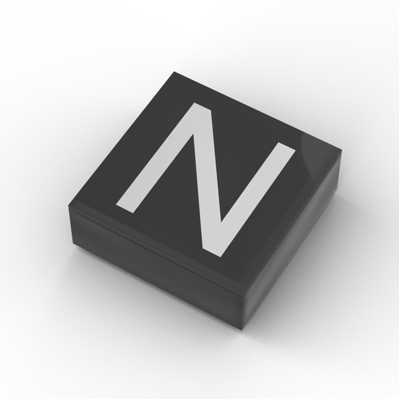 MOC 3070bpb009 Alphabet A-Z Building Blocks Set Lore 3070 Education Printed 26 Letters Bricks Toy For Children Kid Birthday Gift