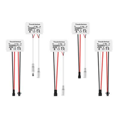 12V 5A Touch Sensor Switch LED 60W for Glass Mirror Lighting Single Button