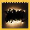 UL588 US Standard Outdoor Waterproof 100-Light Christmas String with Clear Tungsten Filament