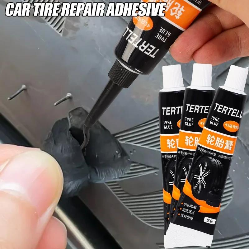30ml Schwarzer Starker Gummi Kleber Klebstoff Kleber Autoreparatur Werkzeuge Wasserdicht Hochtemperaturbeständig Reifenreparatur Flüssigkeit