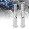 Metal Front Wheel Axle Accessory Fit for ECX Series 2WD RC Hobby Model 1 10 CarSilver