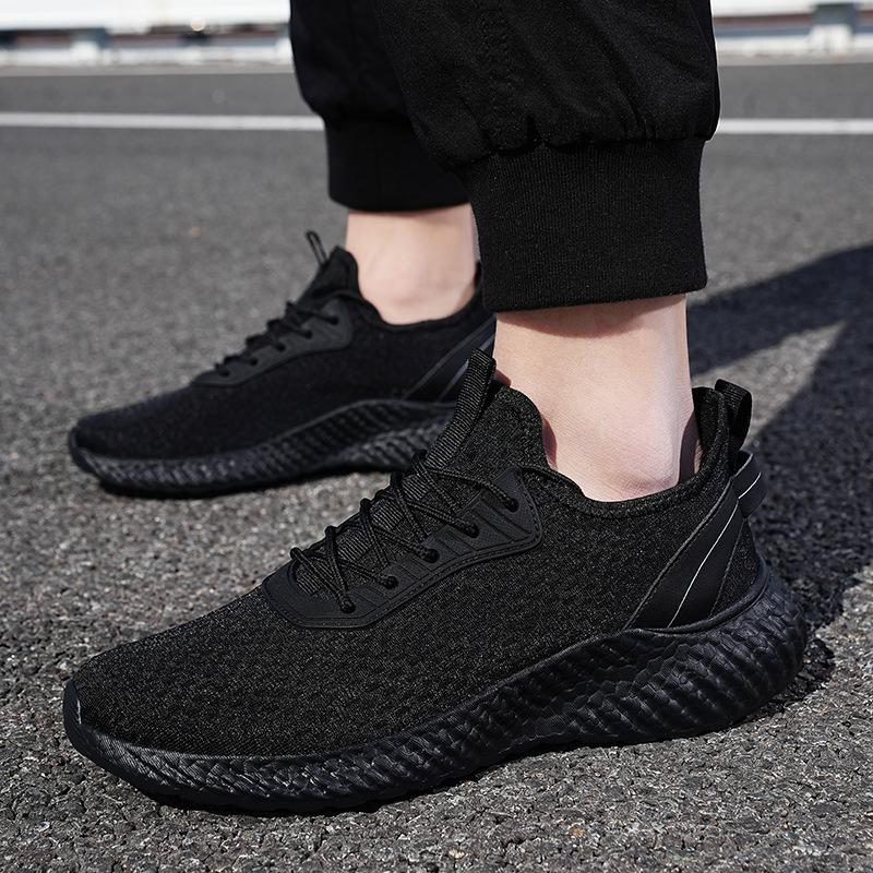 48 large size men's shoes summer breathable mesh shoes casual platform running shoes men's youth