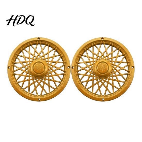 Spider-spoke Wheel Covers Trash Can Rim Cover Modern Decorative Spider-Spoke Residential Upgrades