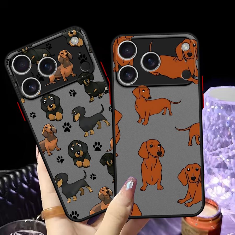 Interesting Dachshunds Case for iPhone 12 16e 15 Plus 11 17 16 Pro Max 17 Air XS 13 Mini 14 Back Phone Cover