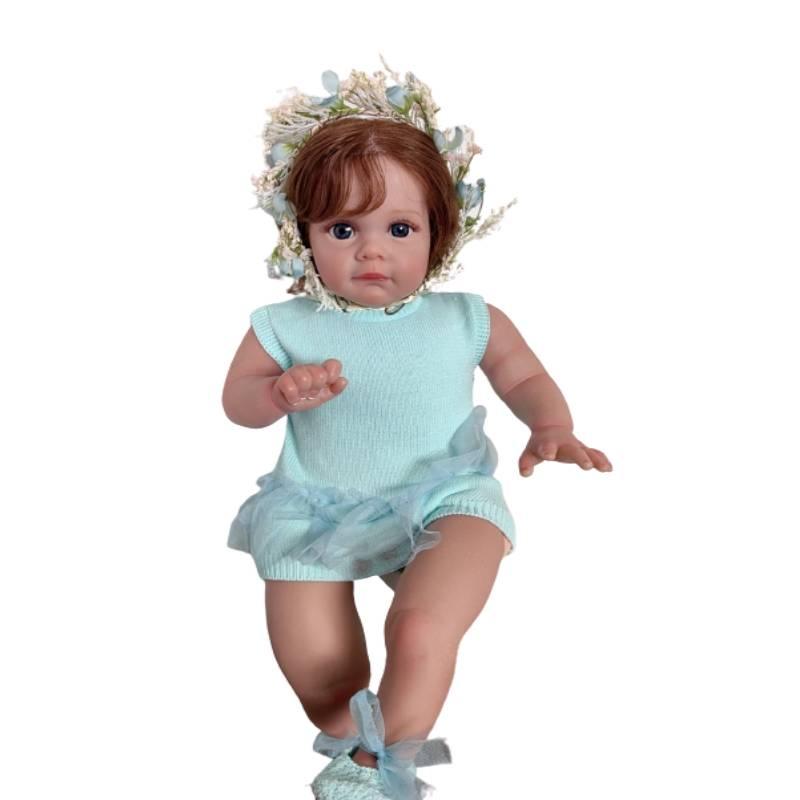Realistic Toddler Maggi Doll With Handmade 3d Painted Features