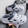 Fashion Summer Trend Mens Slippers Non-Slip Sandals Thick Soft Platform House Shoes Indoor Outdoor Shower Bathroom Slippers Casual Shoes