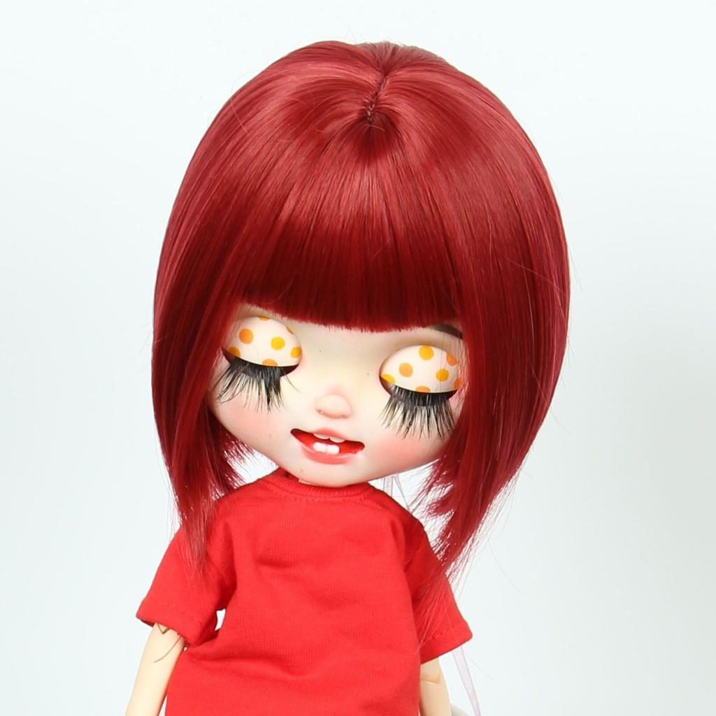 Linfairy inch Doll Wig 9-10 (Red)