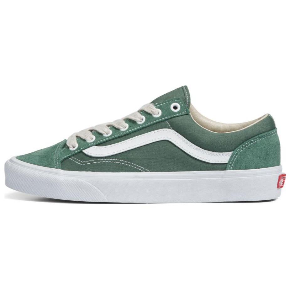 Vans Style 36 Fuzzy Lace Casual Low-Top Skate Shoes Unisex Sneakers Green VN0A54F6YQW