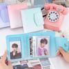 Gradient 1-Pocket Mini 3inch Photo Card Album Cute Single Slot Binder for K-pop Photocards Polaroid Pictures Small Card Holder