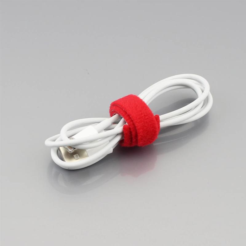 50/100PCS Detachable Cable Ties Colored Plastics Reusable Cable Ties Nylon Loop Wrap Zip Ttype Cable Tie Wire Bandage Tie