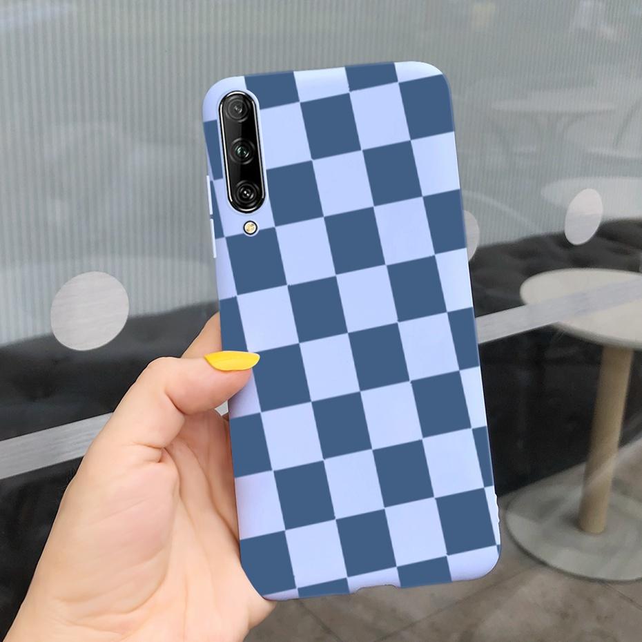 For Huawei Y9s Case Lovey Pattern Macaroon Silicone Soft TPU Back Cover For Huawei Y9S Y 9s SKT-L21 STK-LX3 STK-L22 Phone Cases